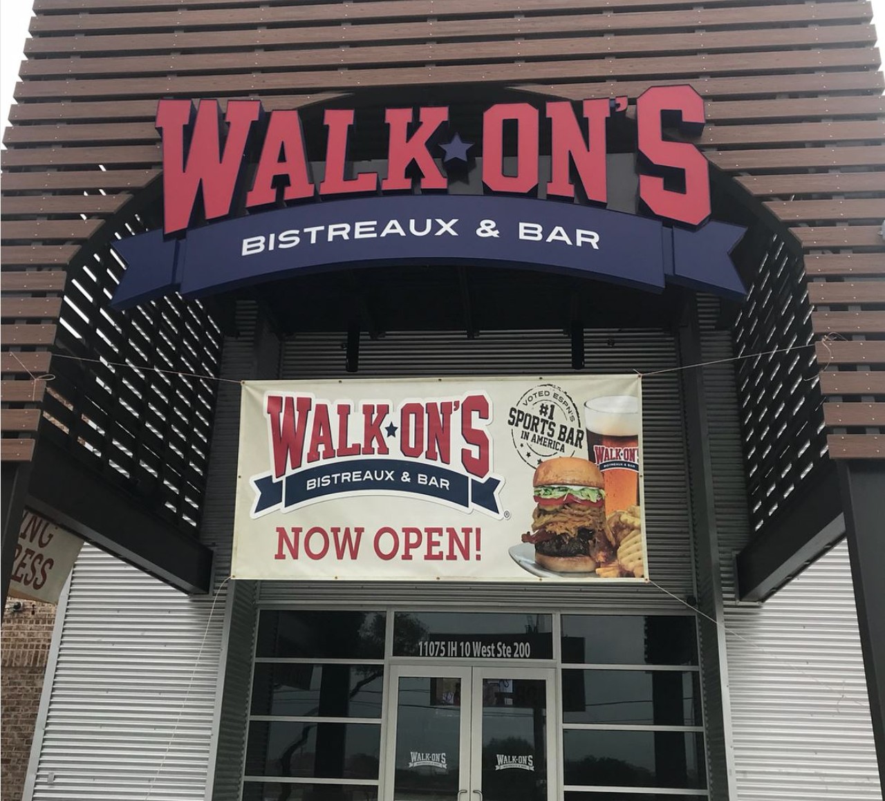 Walk-On’s Bistreaux & Bar
11075 IH 10 W, (210) 455-6644, walk-ons.com
Walk-On’s Bistreaux & Bar opened its second location in San Antonio with boozy drinks and Louisiana-style food. The location makes 19 for the Drew Brees’-backed bar and grill.
Photo via Instagram / walkons