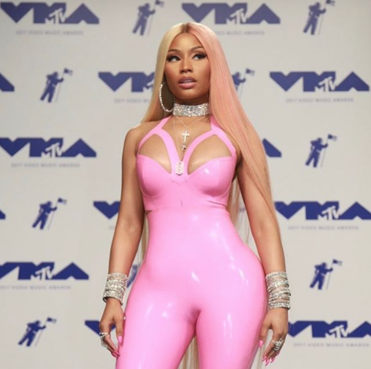 Nicki Minaj – "Big Daddy"
"Pulled up in something that look like a million ni**a put me up on
Ain't gotta sell it, but he say the pussy a drug that he re-up on
Spur of the moment, I ball like Ginobili, you bitches get D'ed up on 
You mad at me? Go get mad at your nigga 'fore I put my sneakers on"
Photo via Instagram / nickiminaj