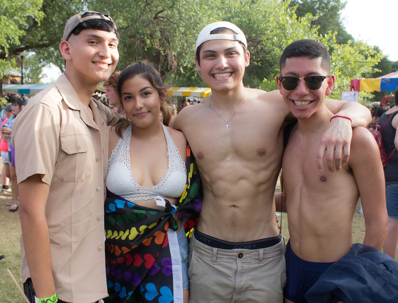 All the Fabulous Friends We Made at the 2018 Pride Festival