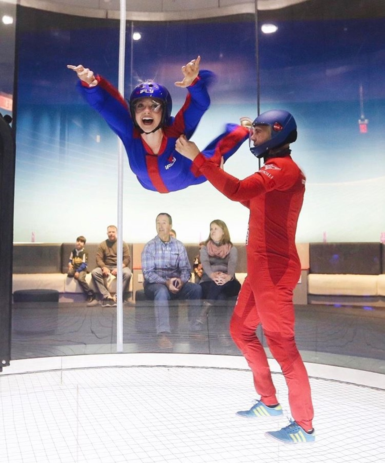 Indoor Skydiving at iFly
15915 I-10, (210) 763-4359, iflyworld.com
iFly combines the thrill of jumping out of an airplane and the safety of staying close to the ground to provide an adrenaline-packed experience. 
Photo via Instagram / lovetaymack