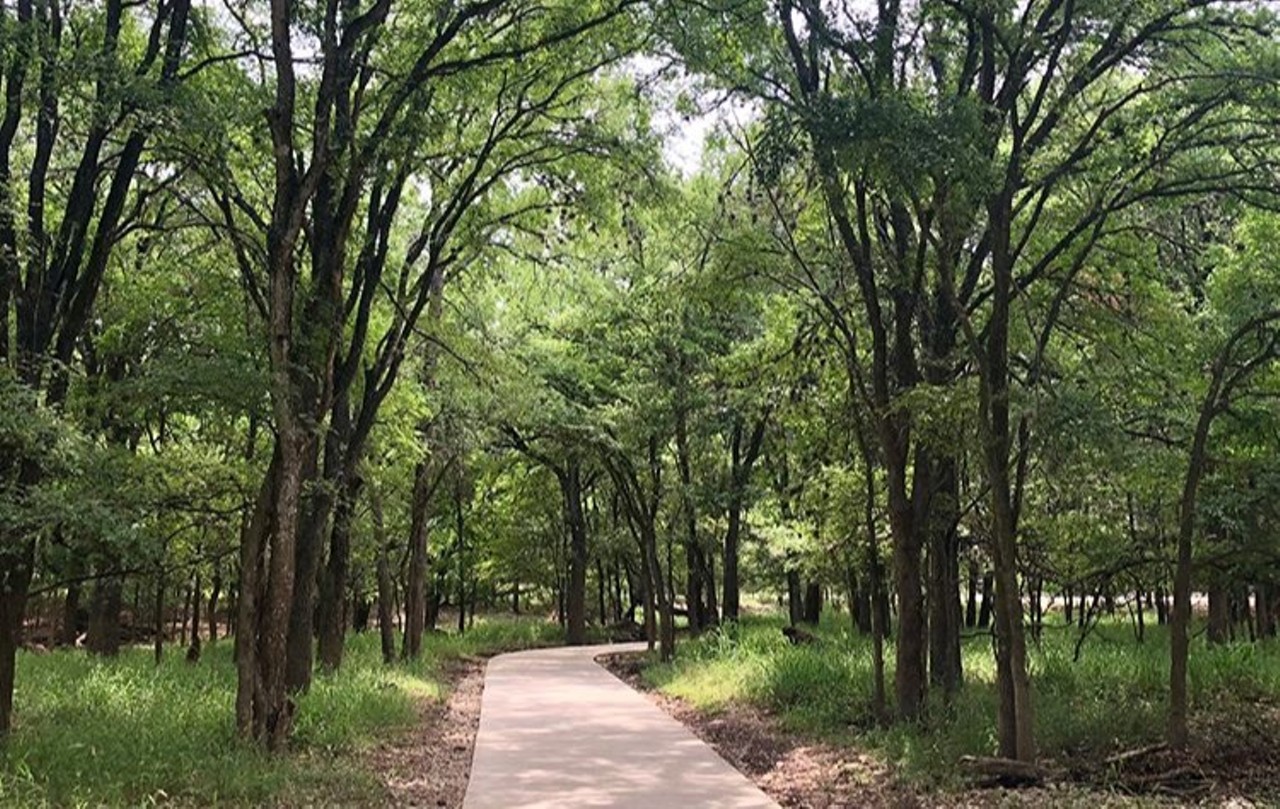 Workout Together at McAllister Park
13102 Jones Maltsberger Rd., (210) 207-7275, sanantonio.gov
Go for a morning jog together or take your dogs out to the park as you enjoy the outdoors and the company of your favorite companion.
Photo via lapaletarun