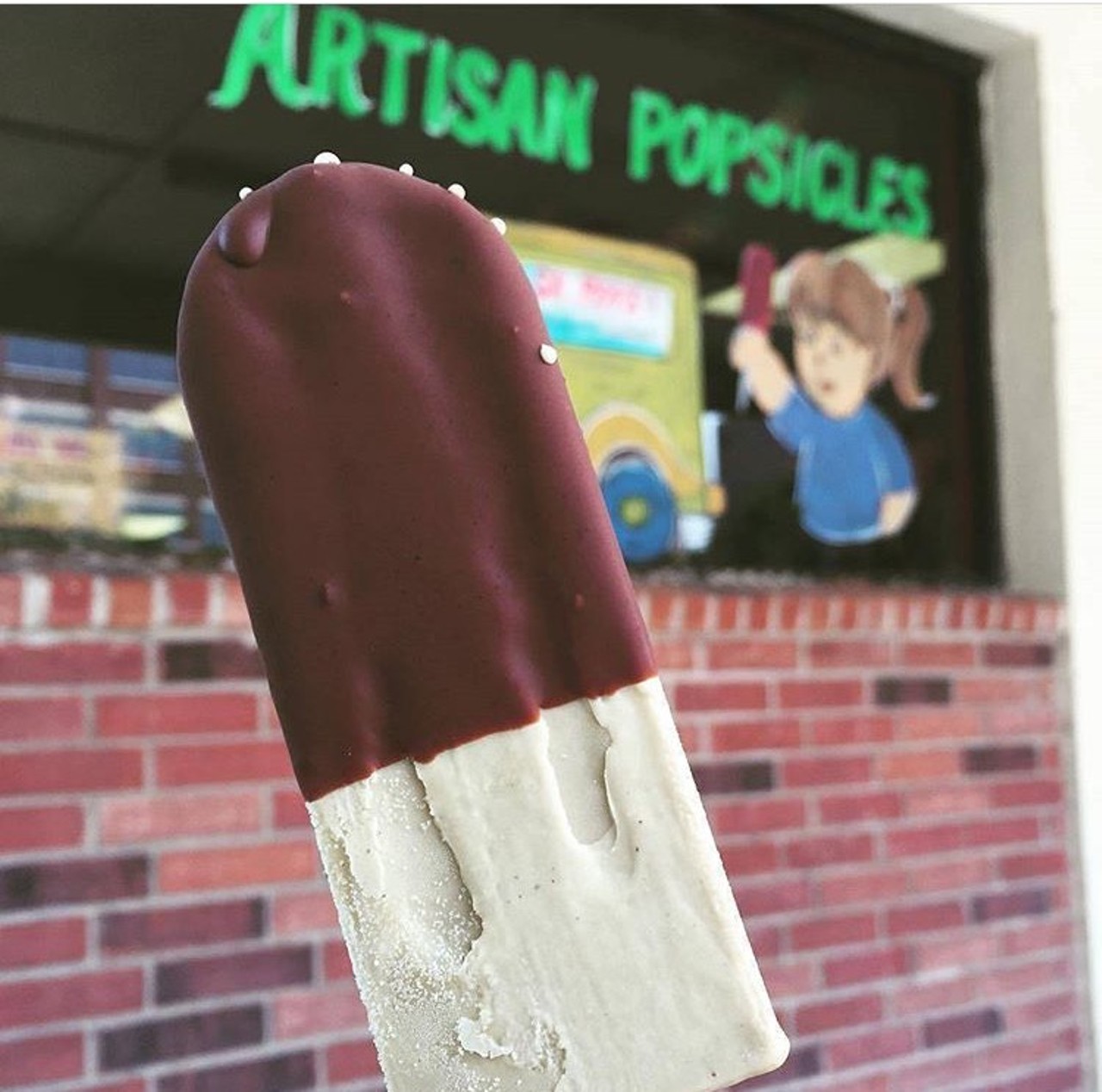 Go on a paleta date at SA Pops
3420 N. St Mary’s St., (210) 736-2526, facebook.com/sapops75
Nothing is as refreshing on a hot Texas day as a chocolate dipped paleta, especially for cheap.
Photo via bestfoodsanantonio