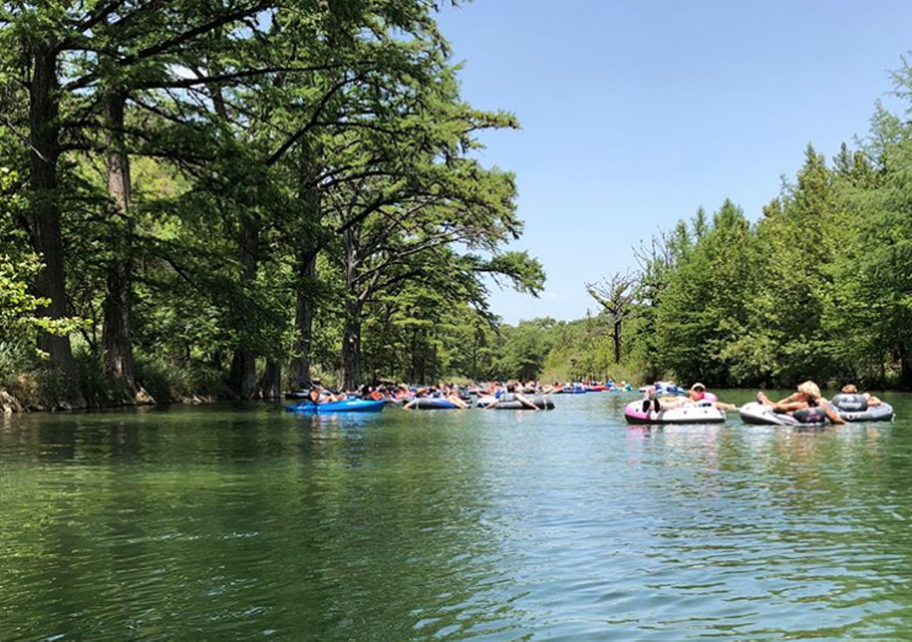 Found at Garner State Park, this “cold” river is perfect for cooling off on those brutal summer days. While tubing down Frio is a favorite for many, this river is also ideal for swimming or exploring by paddle boat.
Photo via Instagram / snowman.73