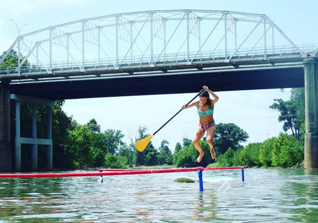 Take a drive a bit further north and enjoy the waters over in Bastrop. Stay awhile and enjoy the river camping trip – overnight kayak excursion, anyone?! – or take in the pleasure of simply tubing. You can even upgrade your tube to add a cooler or a lazy-boy version if you truly want to relax.
Photo via Instagram / beirnebabybeirne