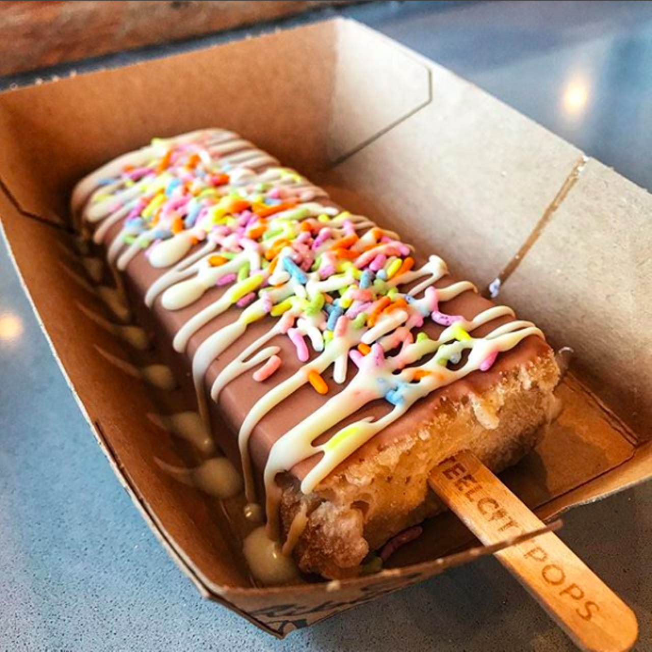 Steel City Pops 
Multiple locations, steelcitypops.com
The Alabama-based pop shop adds an extra layer or two to your paleta. Try a chocolate drizzle if you're feeling sassy. 
Photo via Instagram / costaaraya