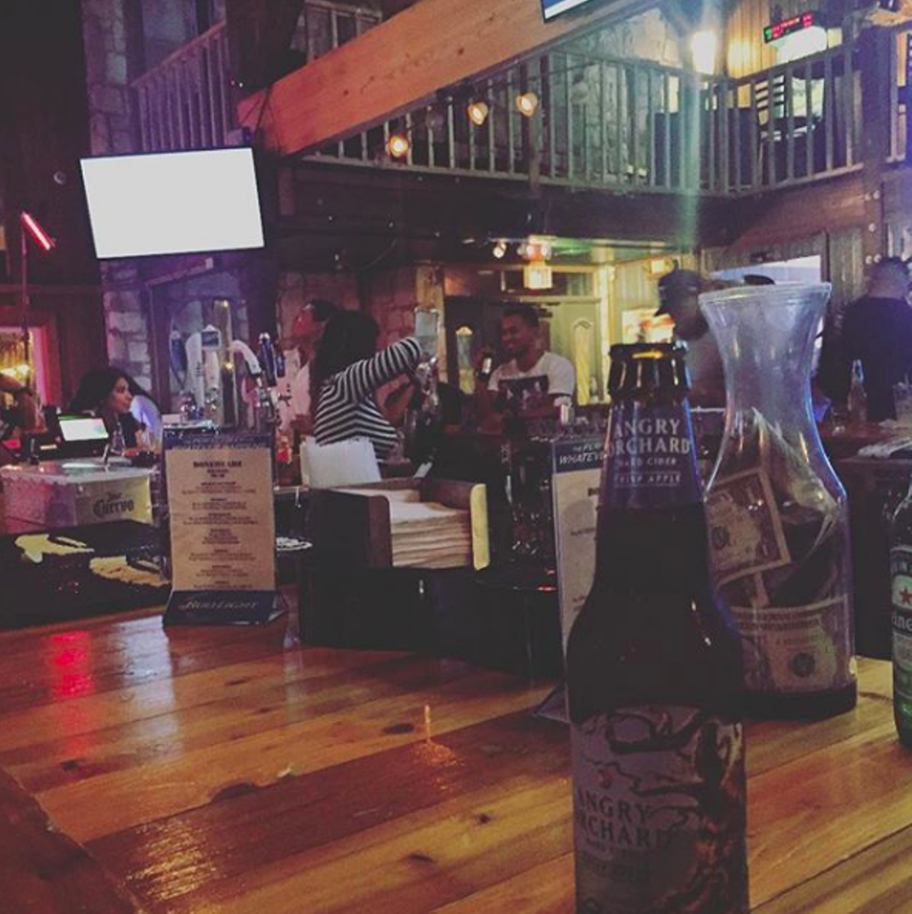 Boneheadz
9503 Console Dr
Round up the bros and have a boys night out on the town, just as long as you visit Boneheadz.  This place is like a cross between a barn, a church and a frat house – and that’s okay. Just know that you’re getting yourself into a wild night.
Photo via Instagram / 4everlondonbound