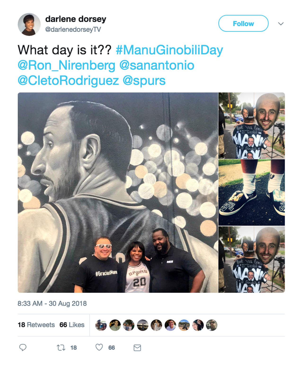 Here's How San Antonians Are Celebrating Manu Ginobili Day