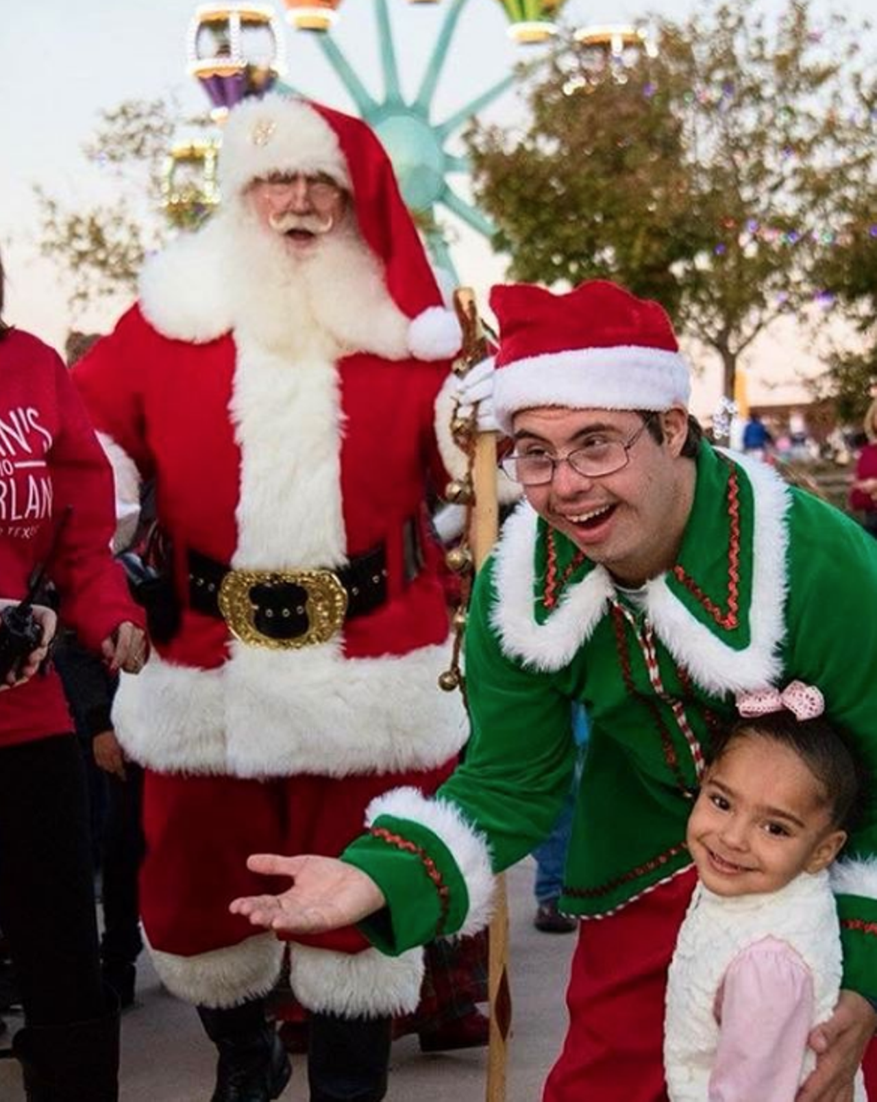 Morgan’s Wonderland
5223 David Edwards Drive, morganswonderland.com
Head on over to the most inclusive park in Texas for a day of seasonal fun. Over in Sensory Village you’ll see an illuminated Christmas tree and other twinkling lights, plus a simulated ice rink! You’ll also be able to score complimentary hot chocolate and cookies.
Photo via Instagram / morganswonderlandtexas