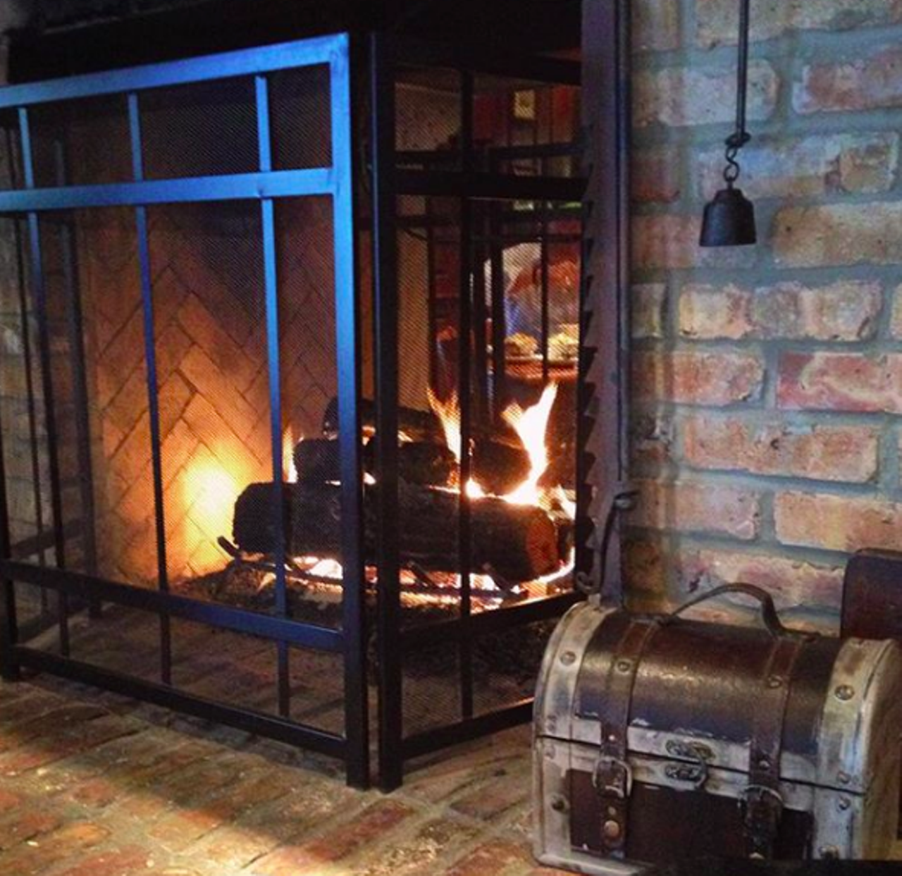 la Madeleine French Bakery & Café
Multiple locations, lamadeleine.com
This Dallas-based chain comes in clutch with its fireplace. For bites like quiche or a French dip and a seat next to a fire in a gorgeous space, you’ll definitely want to visit la Madeleine.
Photo via Instagram / beingmisty