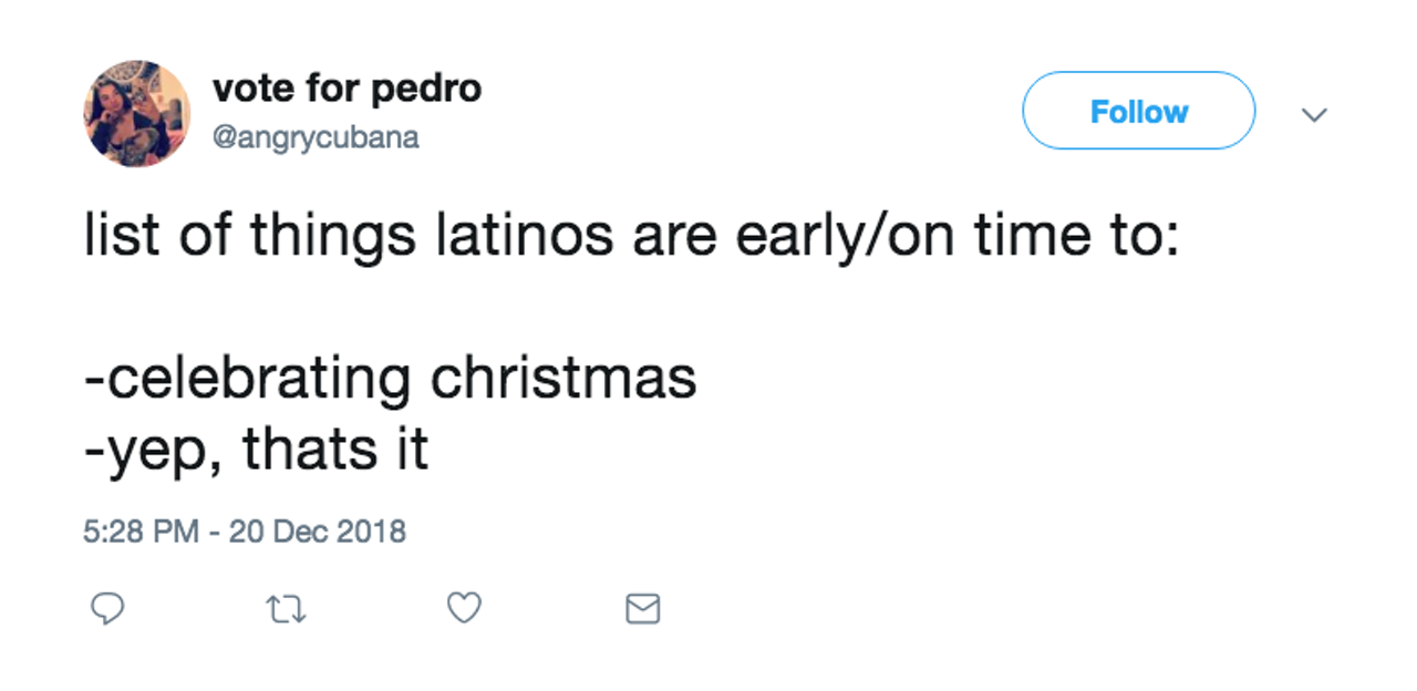 25 Relatable Tweets About Latino Christmas