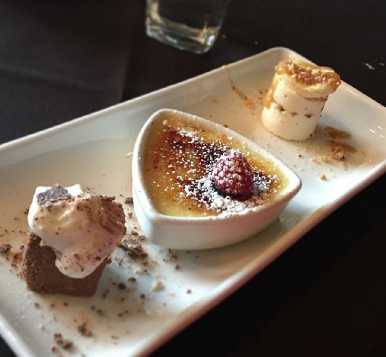 Perry’s Steakhouse & Grille
15900 La Cantera Pkwy #22200, (210) 558-6161, perryssteakhouse.com
You’ll want to join the email list just so you can score a free dessert trio on your birthday. Complete with vanilla bean crème brulée, Grand Marnier chocolate truffle and praline cheesecake, you won’t even need a birthday cake.
Photo via Instagram / kevinm40