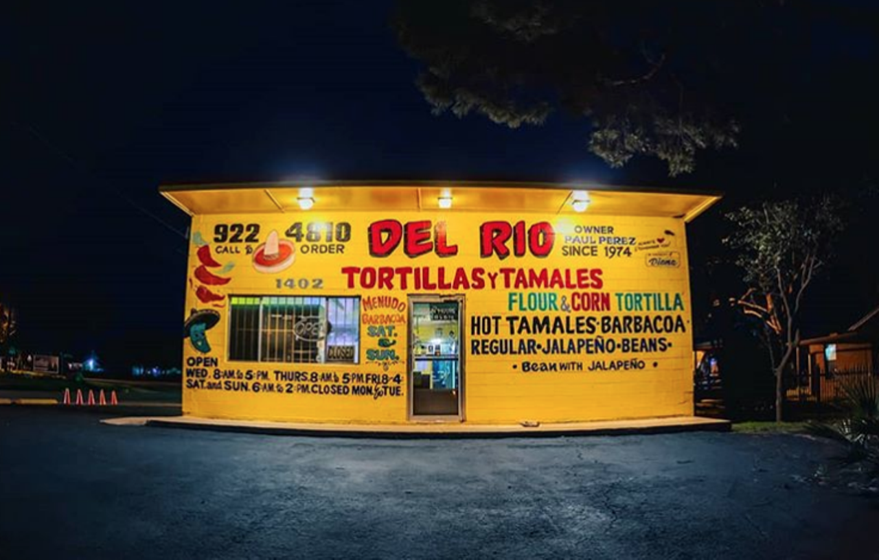 Del Rio Tortilla Factory
1402 Gillette Blvd, (210) 922-4810, delriotortillas.com
A South Side favorite for all sorts of molino finds, Del Rio delivers on the tortilla front. Choose from the traditional toss-up between flour or corn, or go for the wheat option.
Photo via Instagram / onexdeep