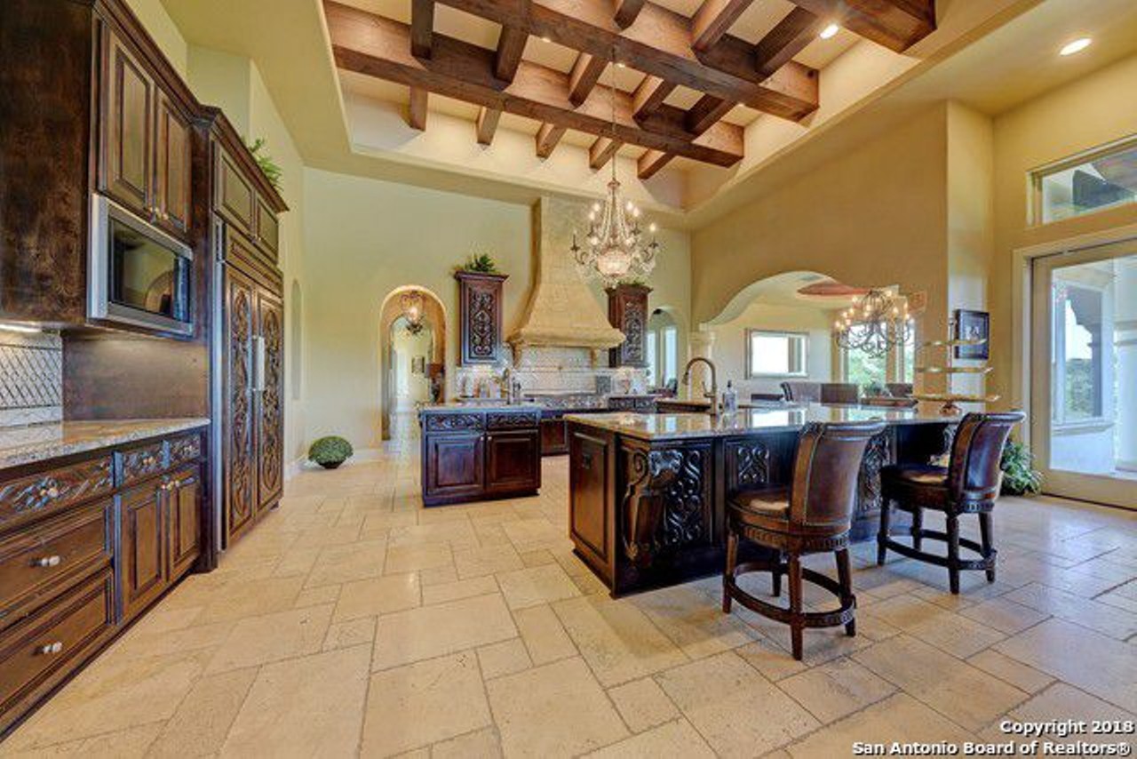 This kitchen – and everything else here – is up for grabs at the low price of $1,500,000.