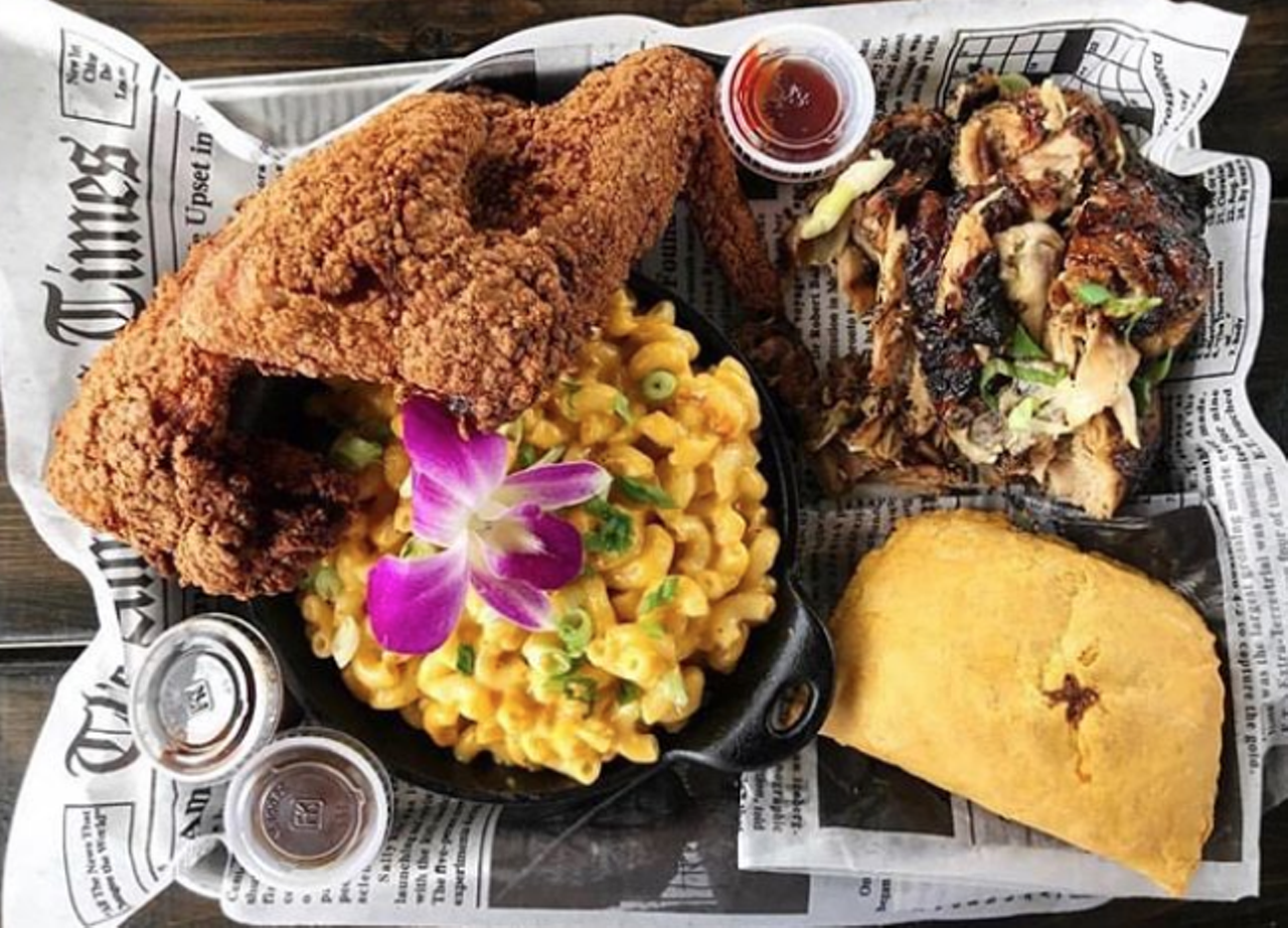 After graduating from the Culinary Institute of America-San Antonio, Lattoia Massey decided to pay tribute to her native Jamaica, and we’re sure glad she did. Along with her husband Cornelius, the Masseys have brought San Antonio its first artisan Caribbean restaurant. Yes, you can thank the Masseys for The Jerk Shack.
Photo via Instagram / thejerkshacksatx