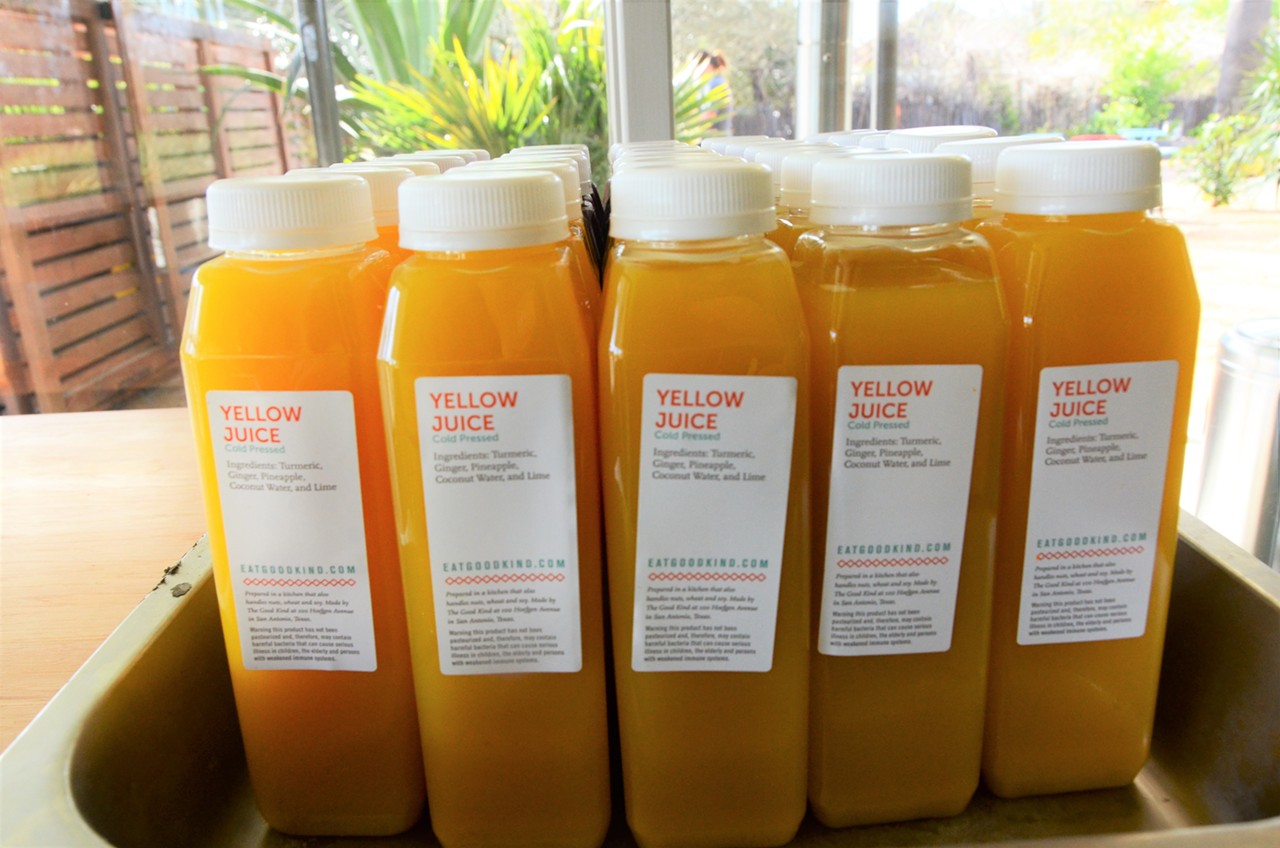 Customers can count on The Good Kind Southtown for grab-and-go juice options.