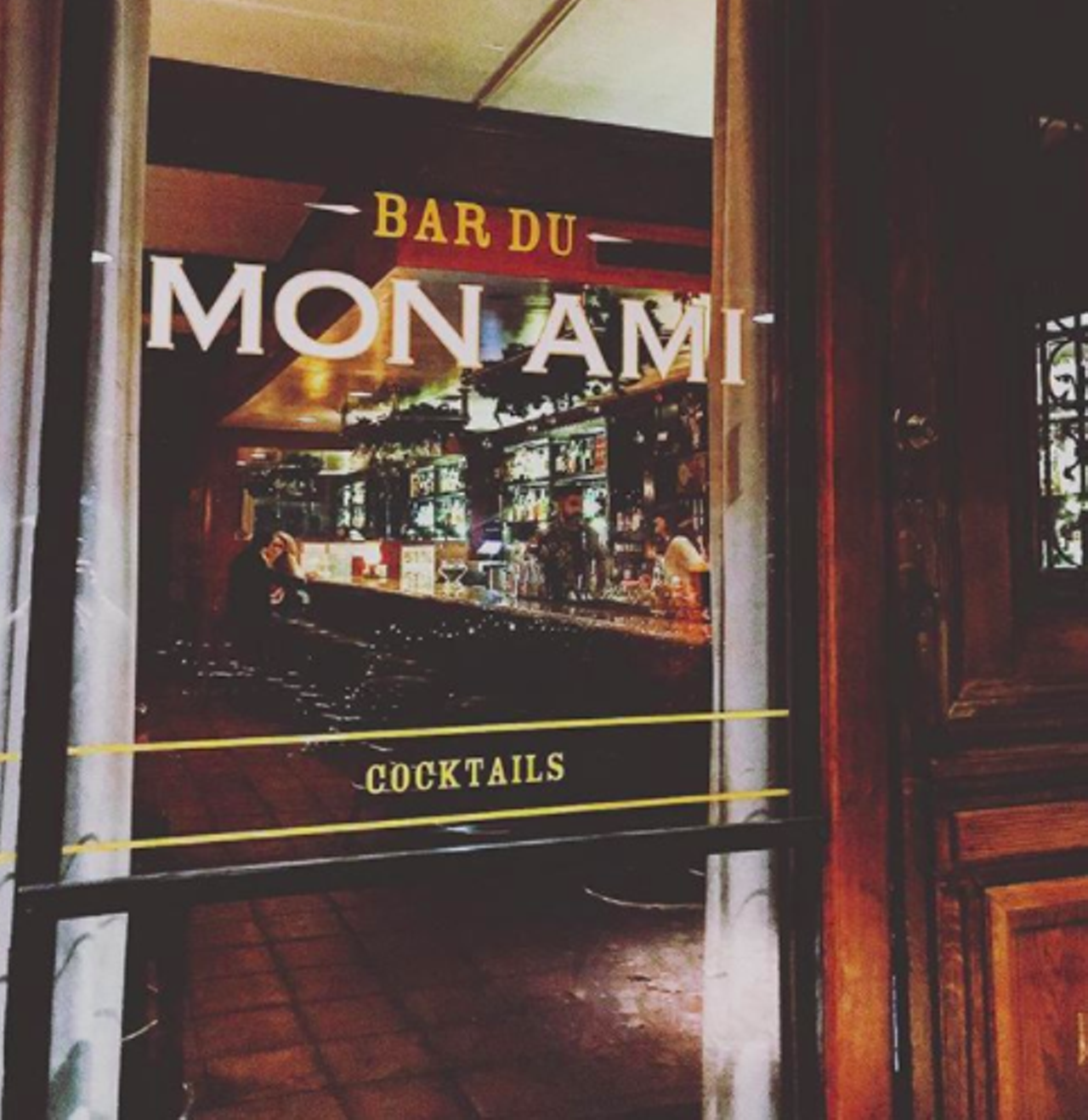 6. Bar du Mon Ami
4901 Broadway St, (210) 740-9229, bardumonami.com
“This casual, laid-back neighborhood bar is perfect for a cozy evening of drinks and conversation with friends. The dimly lit space is inviting, intimate, and the low hum of electronica in the background relaxes you while the perfectly crafted cocktails ease you out of the hustle of the day. Cheers!” – Heather M.
Photo via Instagram / mollg