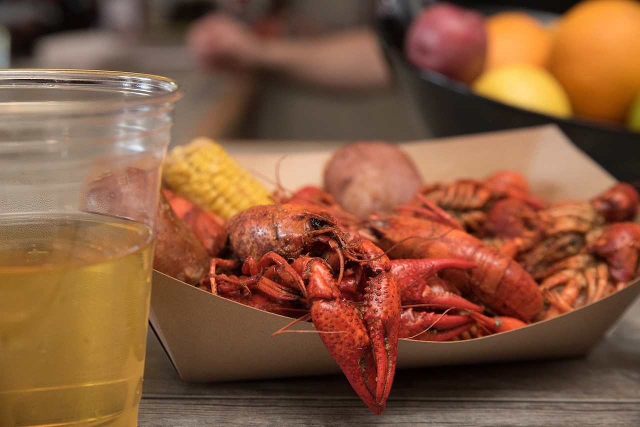 Everything You Missed at the Third Annual Crawfish Boil at the Pig Pen