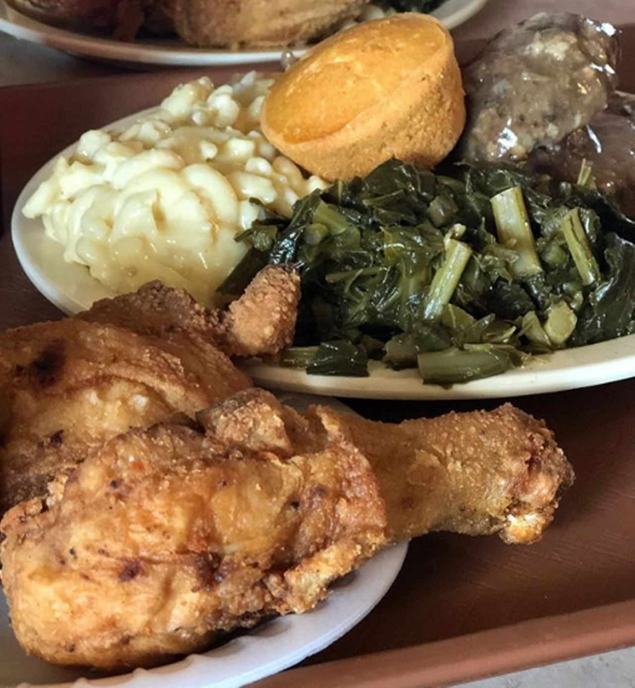 Best Soul Food
Mr. & Mrs. G's Homecooking, 2222 S WW White Road, (210) 359-0002, facebook.com/MrandMrsGsHomeCookingandPastries
Photo via Instagram / jesselizarraras