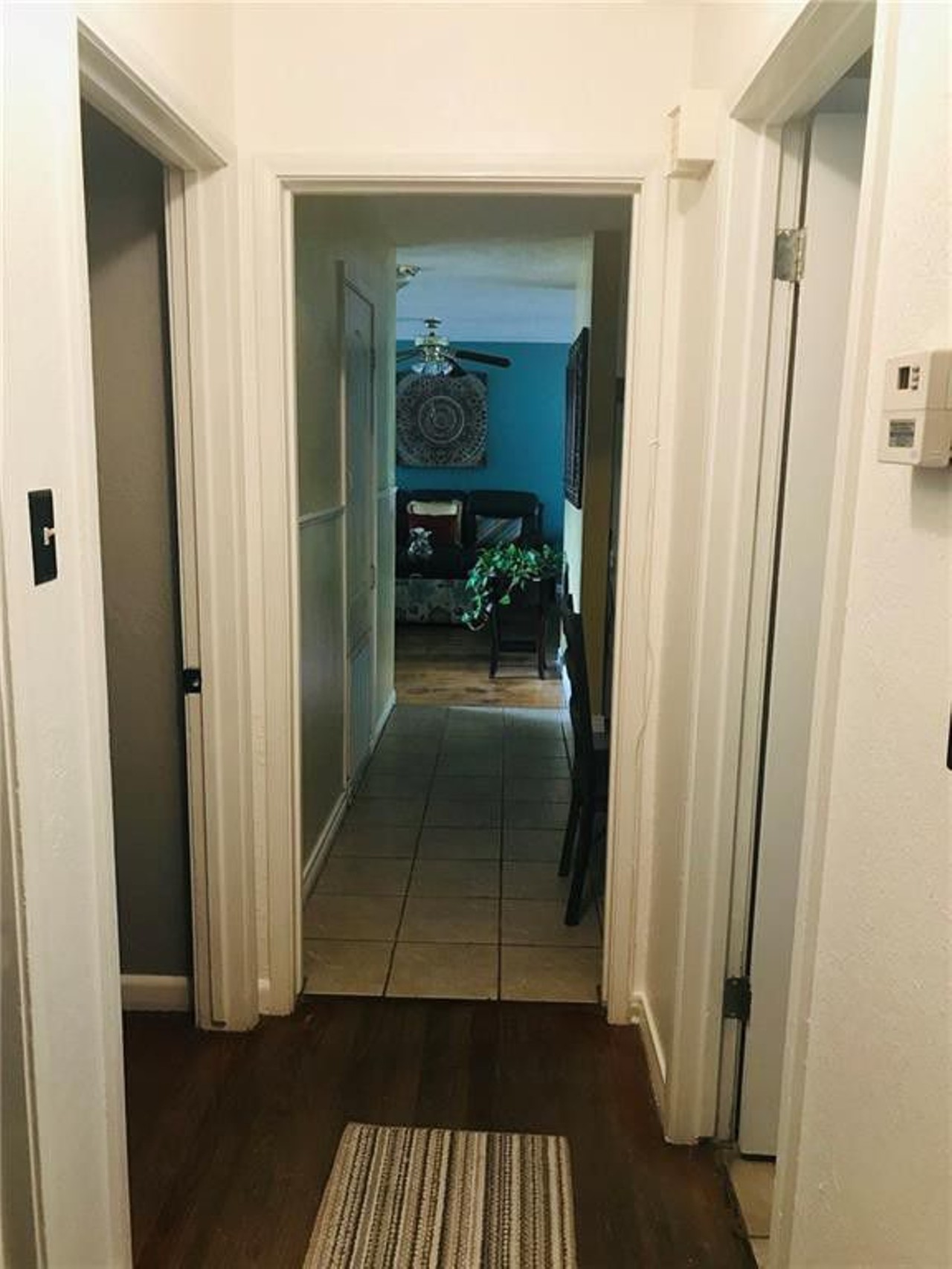 Farrah probably ran up and down this hallway.