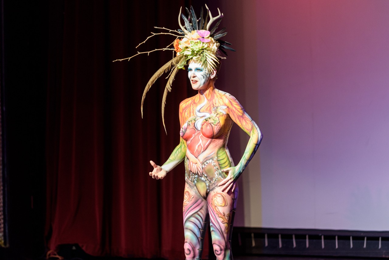 Sexy, Colorful Moments from the 2019 Texas Body Paint Competition