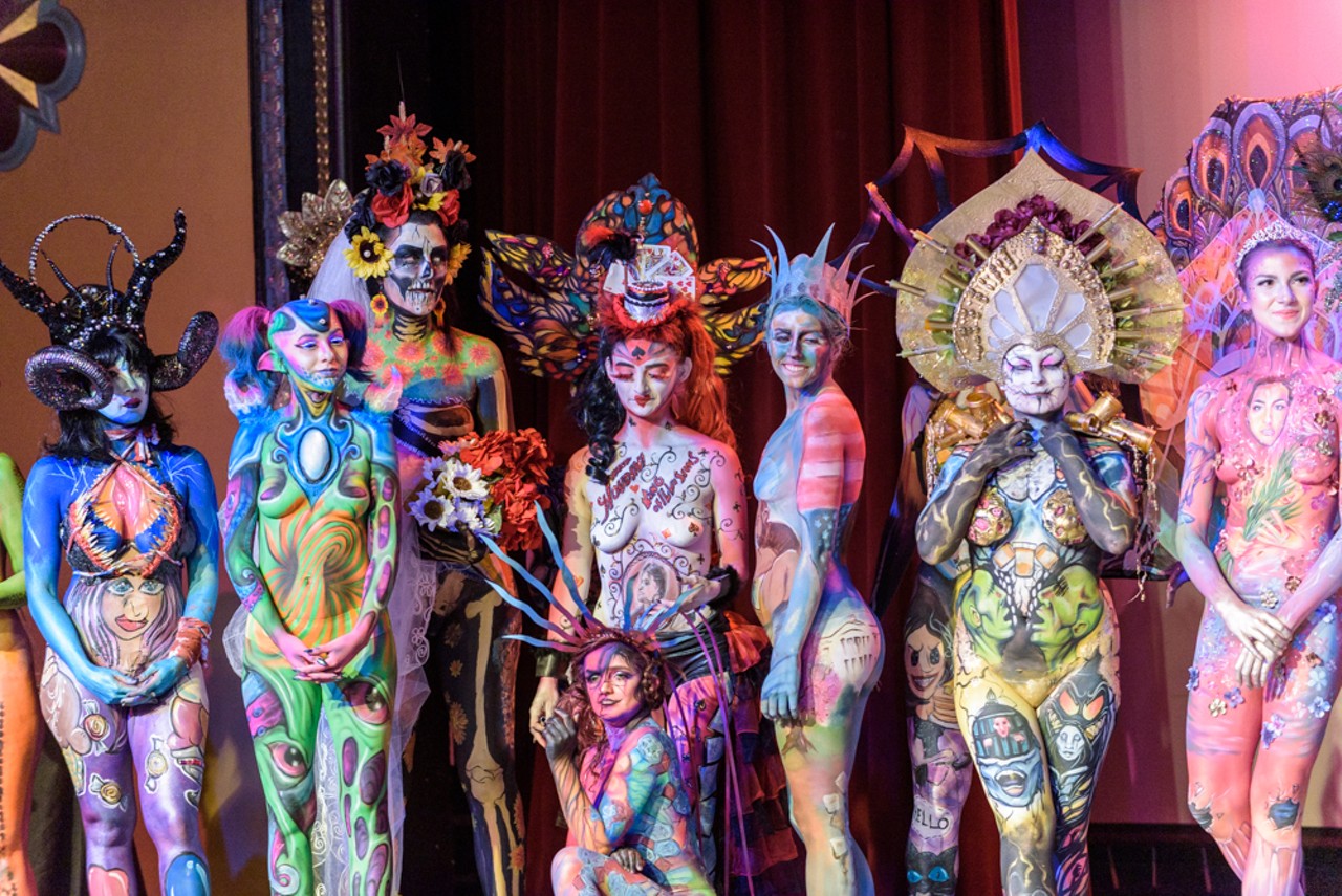 Very NSFW Moments from Texas Body Paint Competition 2018, San Antonio