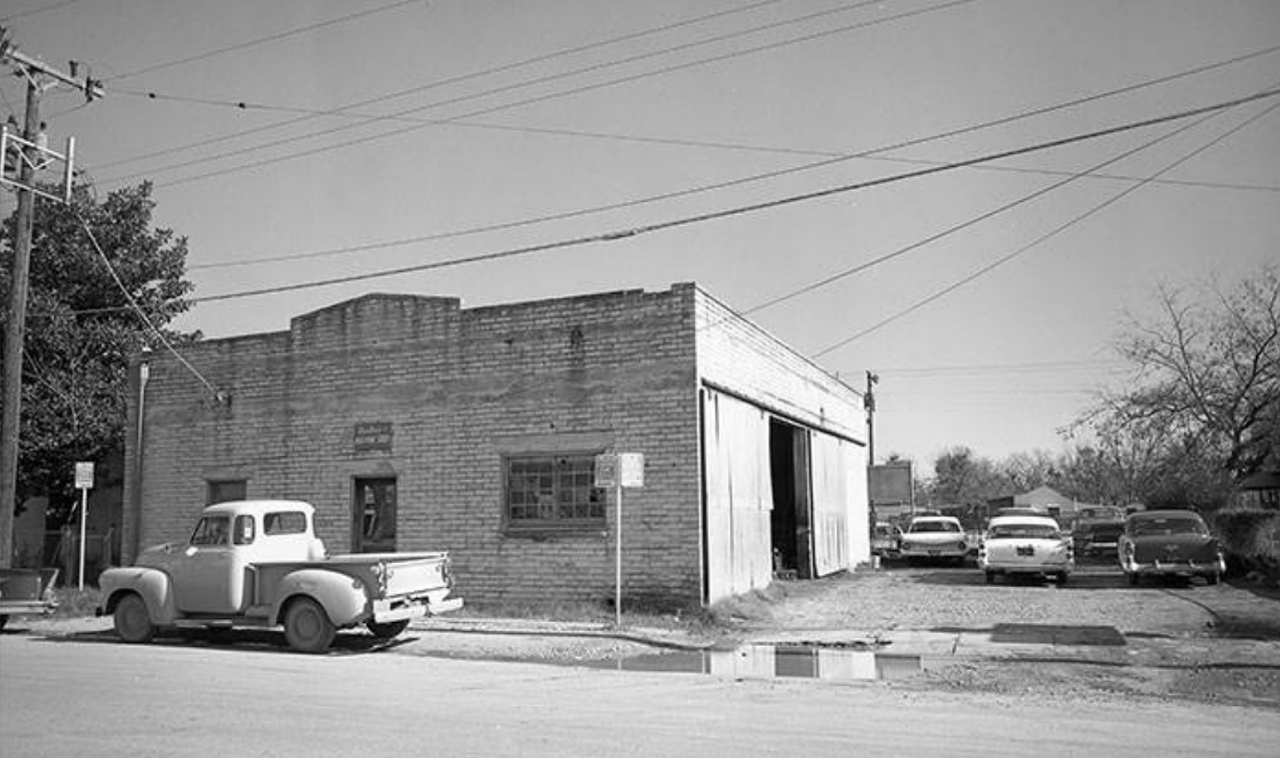 Huston's Machine Shop, owned by Jay M. Huston, formerly sat at 208 Rusk Street. The business was demolished to make way for HemisFair '68.