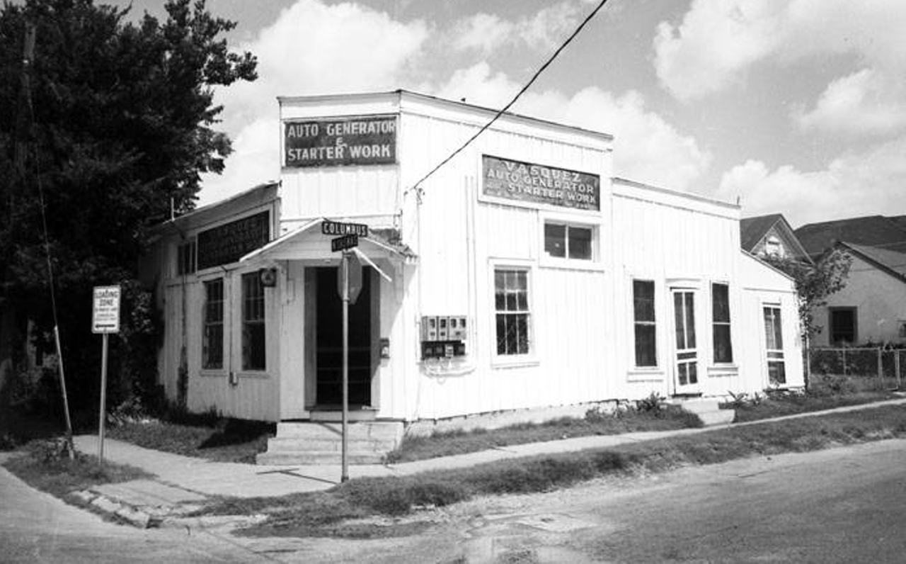 Vasquez Auto Generator and Starter Work, seen here in this 1968 photo, was housed at the corner of West Salinas and Columbus streets.