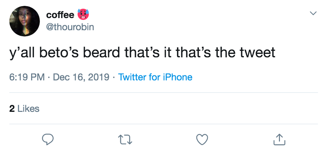 People Have Mixed Feelings About Beto O'Rourke's Beard