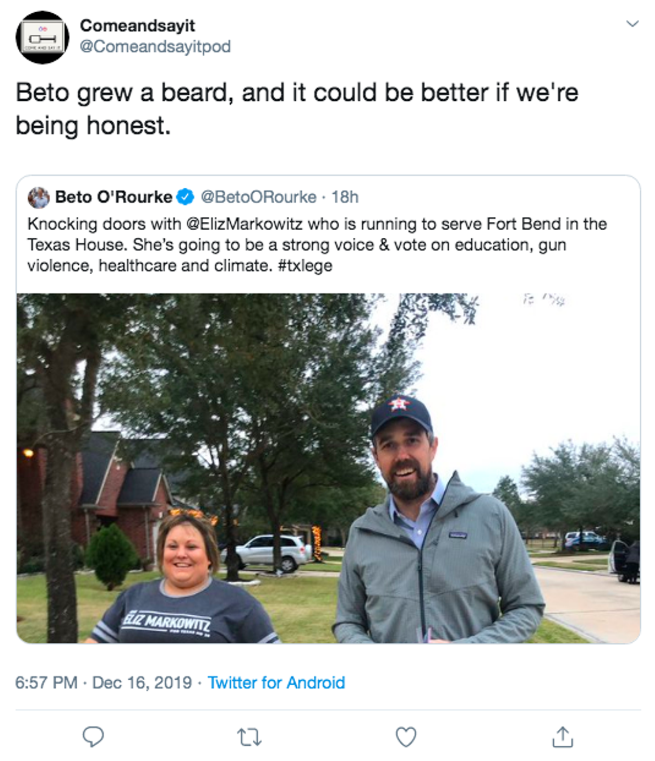 People Have Mixed Feelings About Beto O'Rourke's Beard