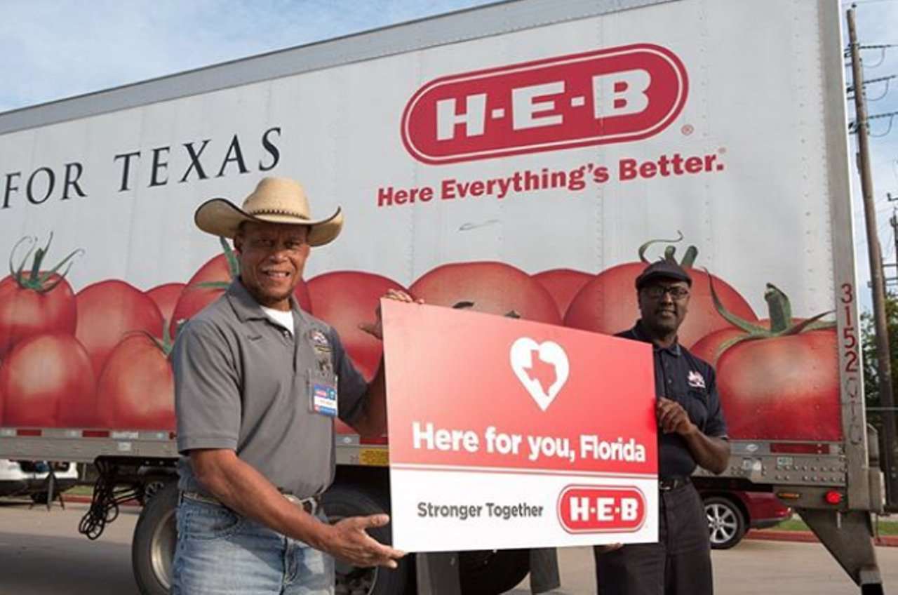 H-E-B gives back in major ways.
The company has donated millions of dollars to relief funds, charities, hometown projects, schools, donations to the community, the list goes on and on. The company donates a reported 5% of its pre-tax profits to charities not only Texas causes, but wherever help is needed.
Photo via Instagram / heb