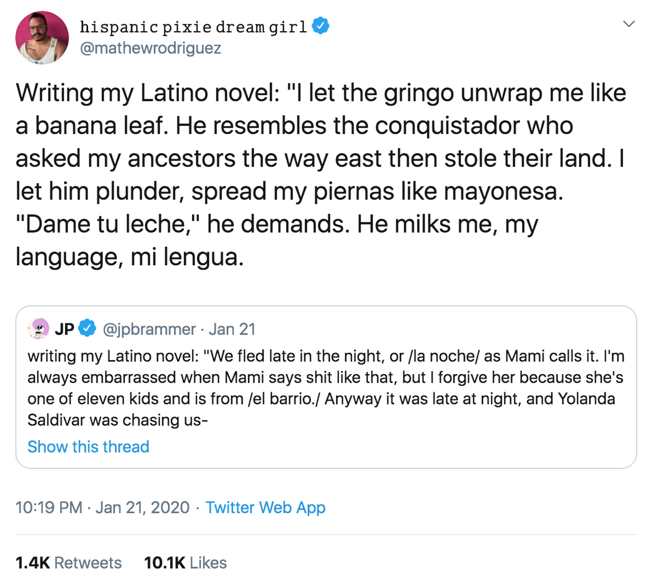 Twitter is Calling Out Jeanine Cummins' American Dirt with Painfully Hilarious 'Writing My Latino Novel' Tweets