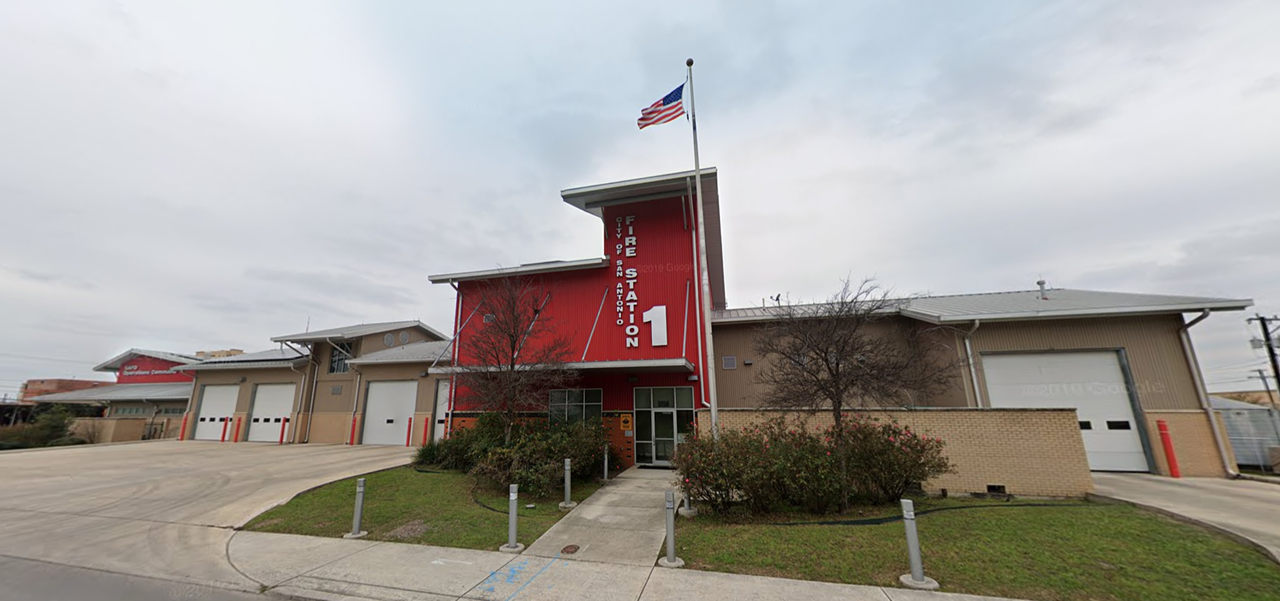 Now — 2019
San Antonio Fire Department Station #1
515 N Cherry St