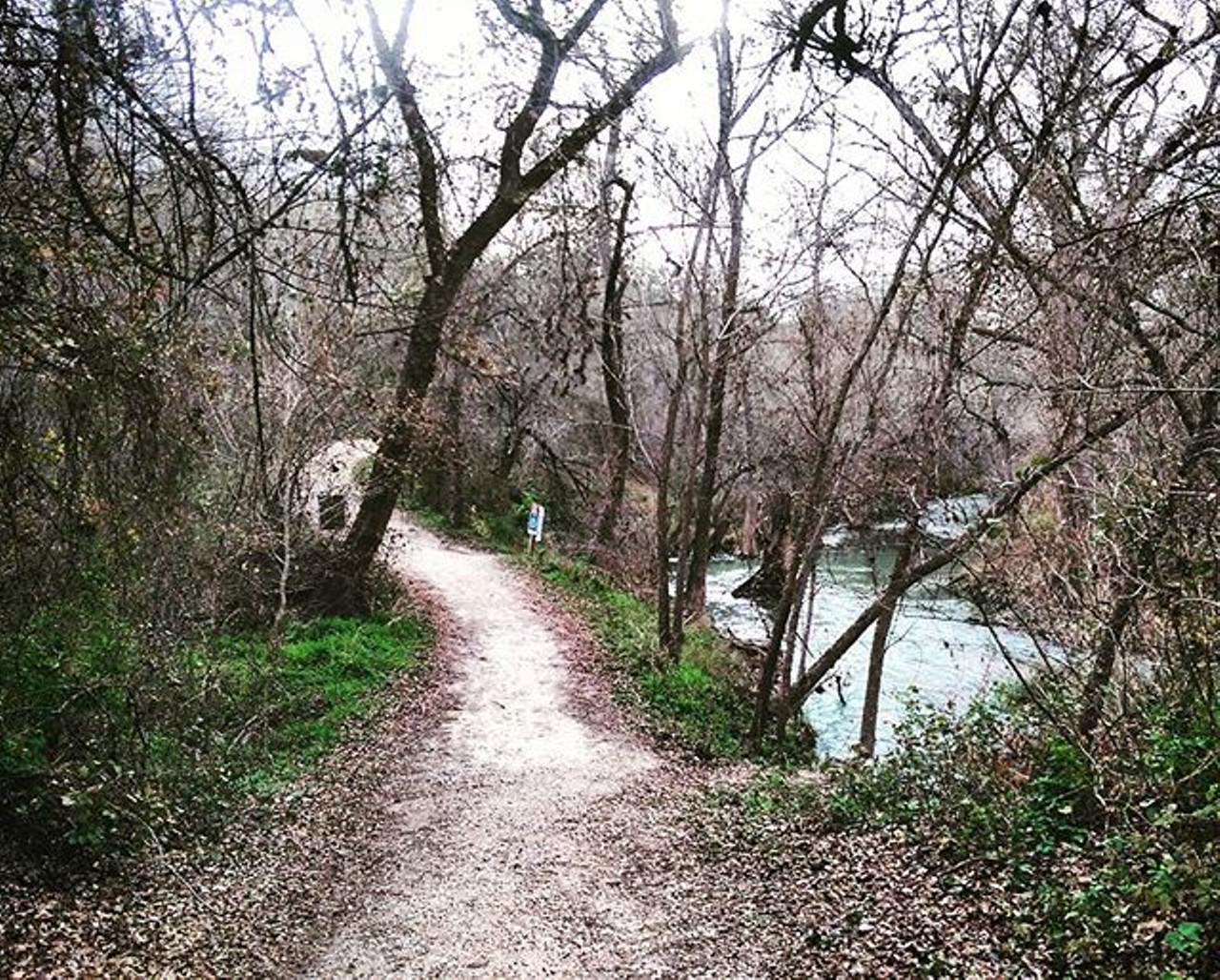  Medina River Natural Area 
The 511-acre natural area includes 7 miles of trails and is situated on San Antonio's north side. Pets on leashes are welcome to hike with owners. 
http://bit.ly/1P8XJbt 
Photo via Rg_coupe/Instagram