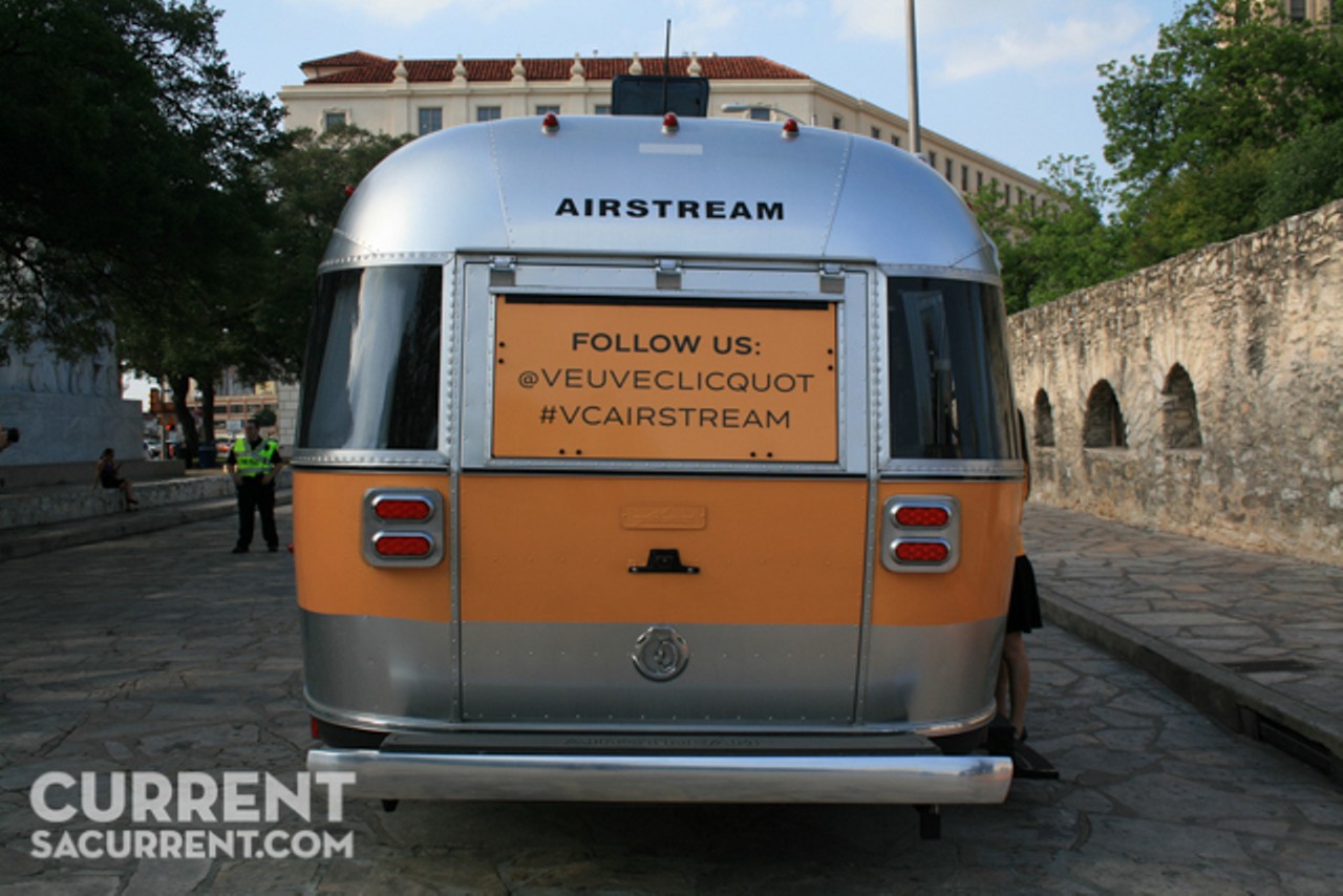 Veuve Clicquot Airstream Event at the Alamo