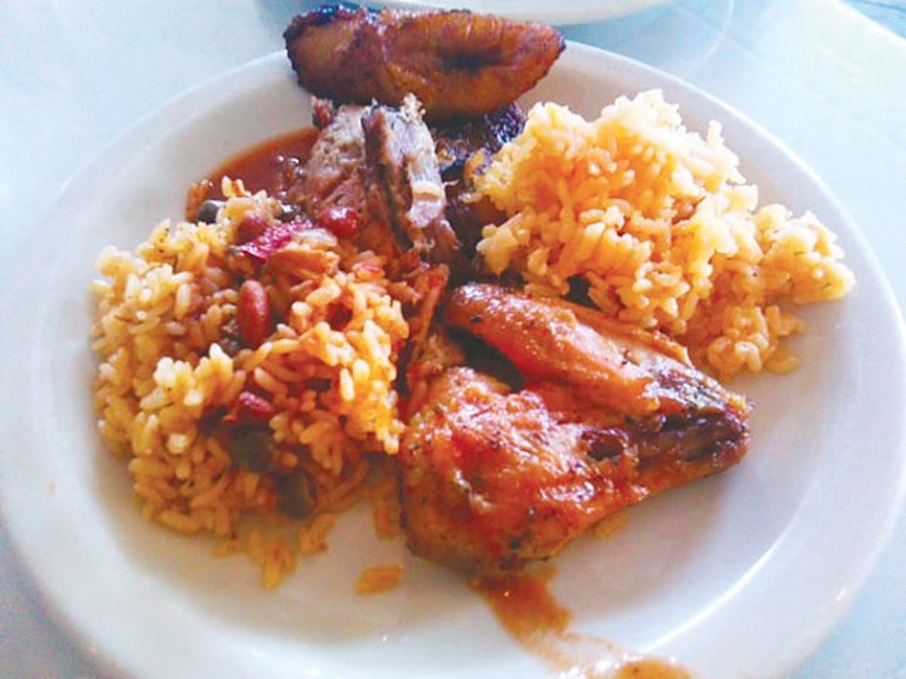  La Marginal
2447 Nacogdoches Road, (210) 804-2242 , 11am-8pm Sun-Thurs; 11am-11pm Fri-Sat
La Marginal is another one of San Antonio&#146;s Puerto Rican gems. Here you can try a little bit of everything as the food is served buffet style. A highlight of the menu is the pernil, or roast pork shoulder. And don&#146;t be fooled by the skimpy rice portions, because its flavor is spot on with what one would expect from genuine Puerto Rican rice. Photo via SA Current, Sophia Feliciano