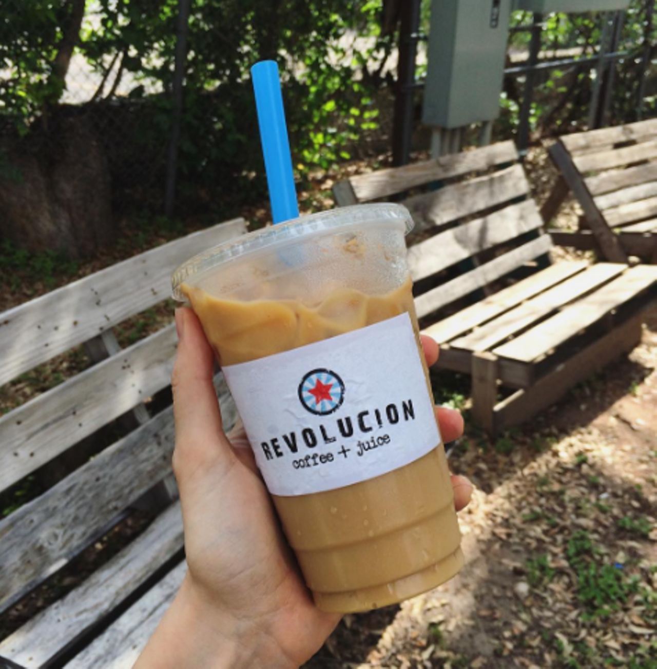 Revolucion Coffee + Juice ?
7959 Broadway St #507, (210) 701-0725 
Photo via Instagram/revolucionsa