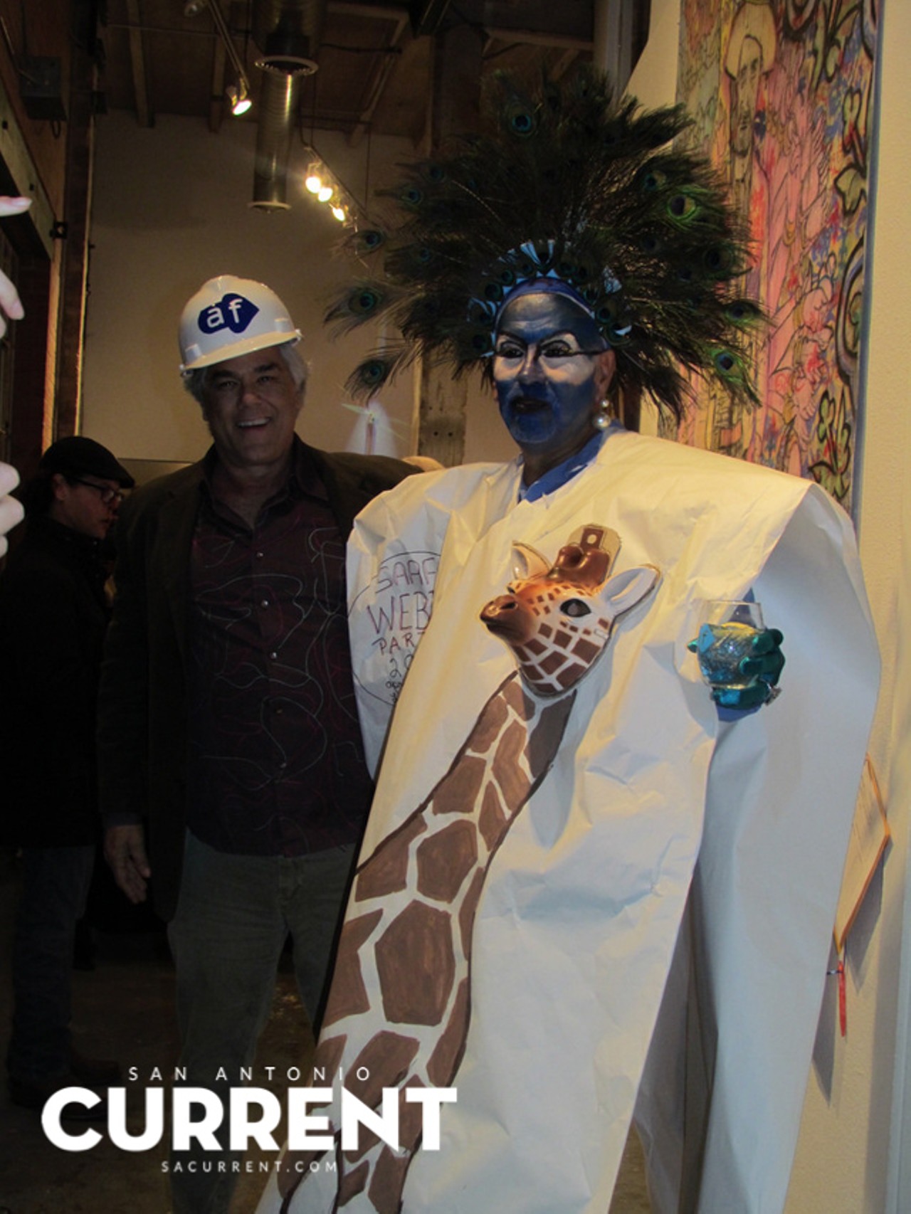 28 Dandy Photos from the Artist Foundation Moveable Art Party