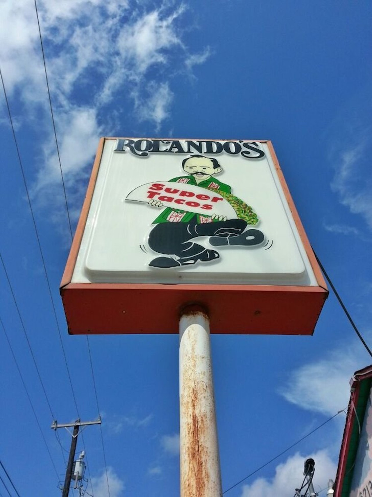  Rolando's Super Tacos 
919 W. Hildebrand Ave., (210) 732-6713, rolandossupertacos.com
Why settle for a regular breakfast taco when you can get a super breakfast taco? 
Photo via Yelp (Rolando's Super Tacos No 1)