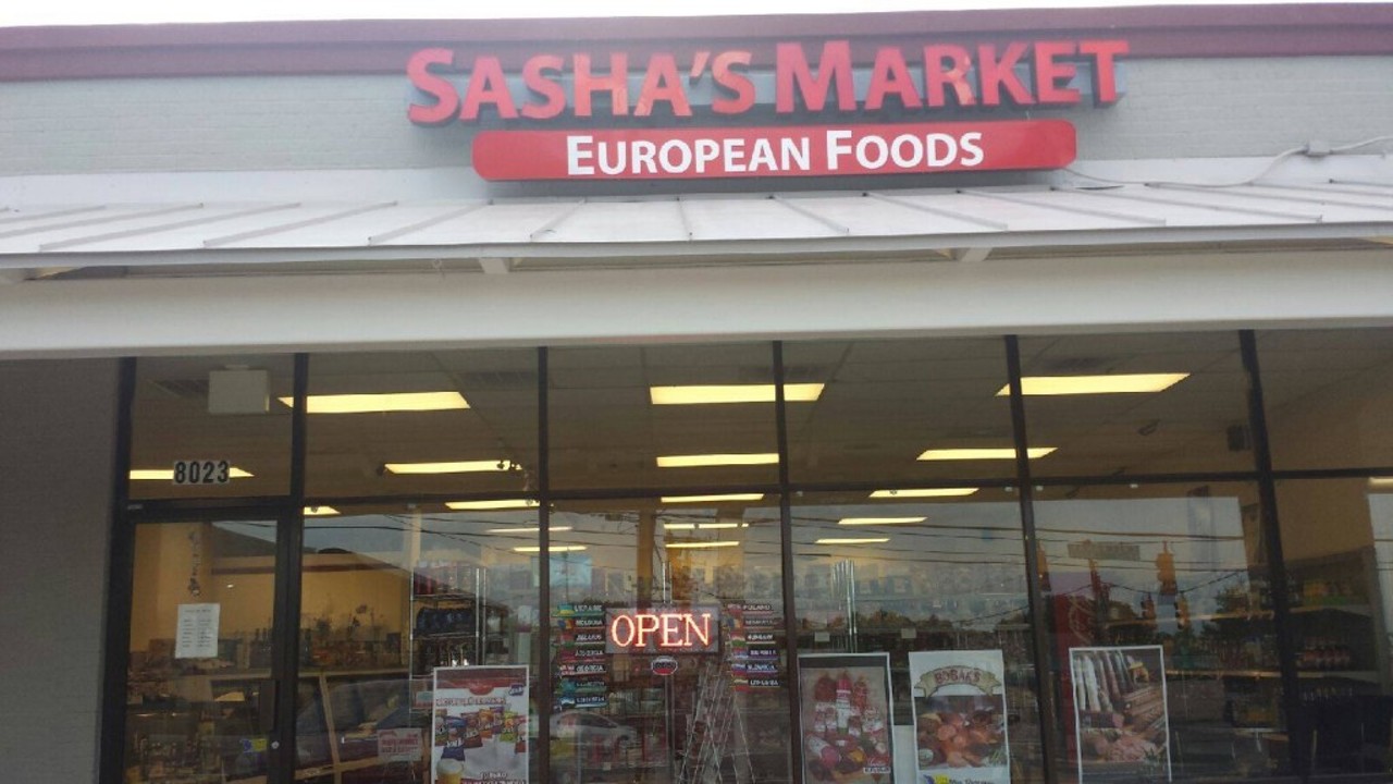 Sasha's European Market
8023 Callaghan Rd., (210) 348-7788, Mon.-Sat.:10am-8pm, Sun.:10am-7pm
With a selection of Polish, Russian, German and plenty others, Sasha's has your Eastern European needs covered. Whether you're fixin' for some stuffed cabbage or pierogies, they've got the sausages and sauerkraut that you're looking for.
Facebook/Sasha's European Market