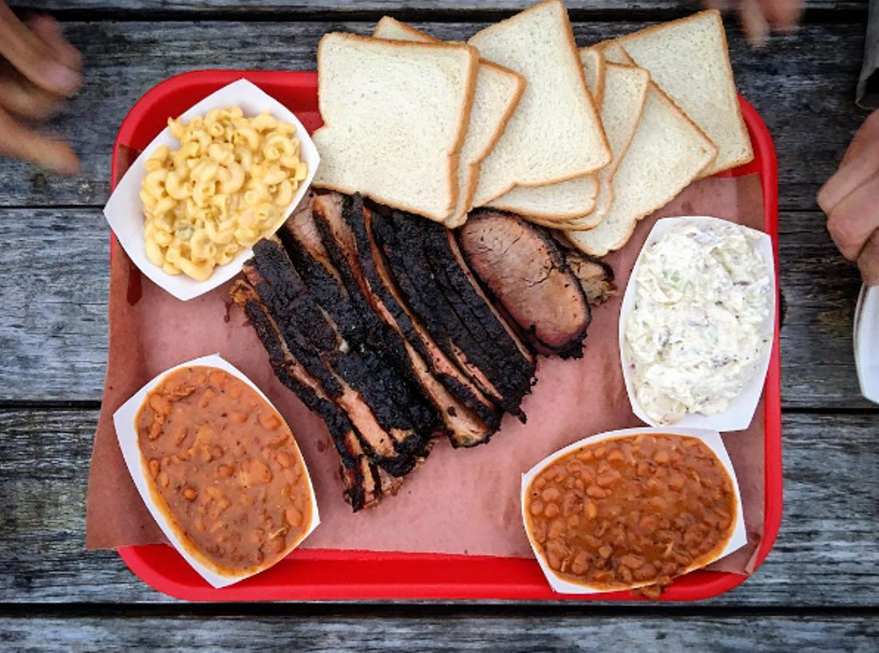B&D Ice House
1004 S Alamo St, (210) 225-9801
Everything on B&D's menu is under $10,  so you can surely load up on some smoked meats and a side for a reasonable price.
Photo via Instagram/jaykimphotography