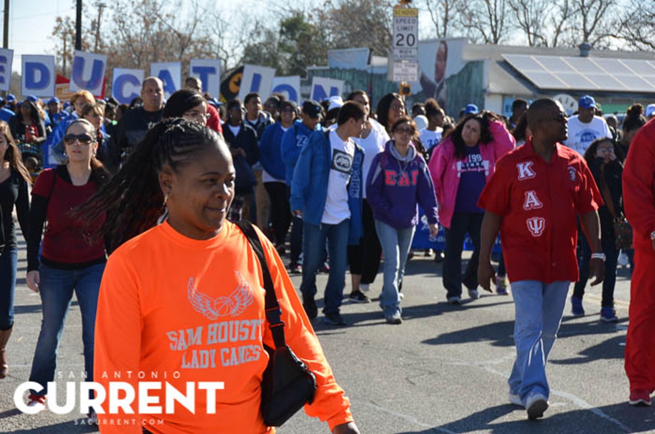 135 Photos of San Antonio's 2015 Martin Luther King, Jr. Day March (Part 1)