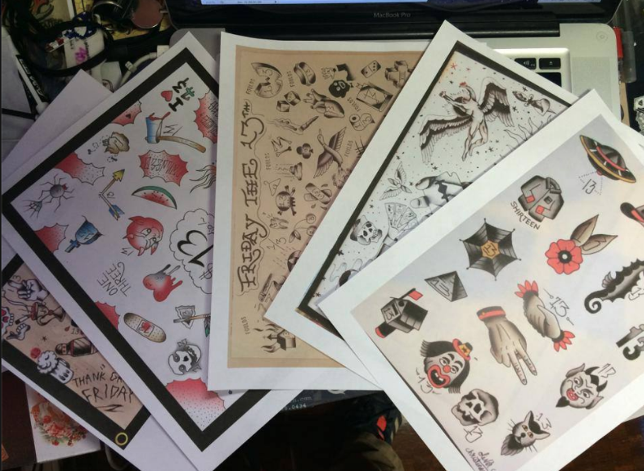 Tattoo Shops Near Tampa Offering Friday The 13th Tattoo Flash Sales -  Narcity
