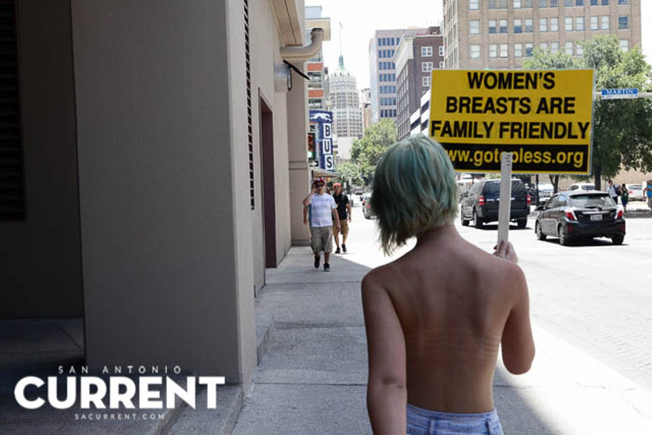 12 Provocative Pics from the SA Go Topless Rally