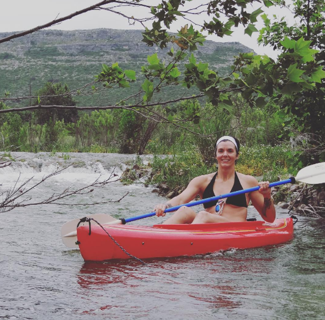 Nueces River 
Stretching over 300 miles long, the Nueces rises northwest of San Antonio and flows through the Hill Country, ending at the Corpus Christi Bay. It's a great spot for a weekend trip on the water or you can make a trip to Uvalde for a quick escape. 
Photo via Instagram (imperfect_athlete)