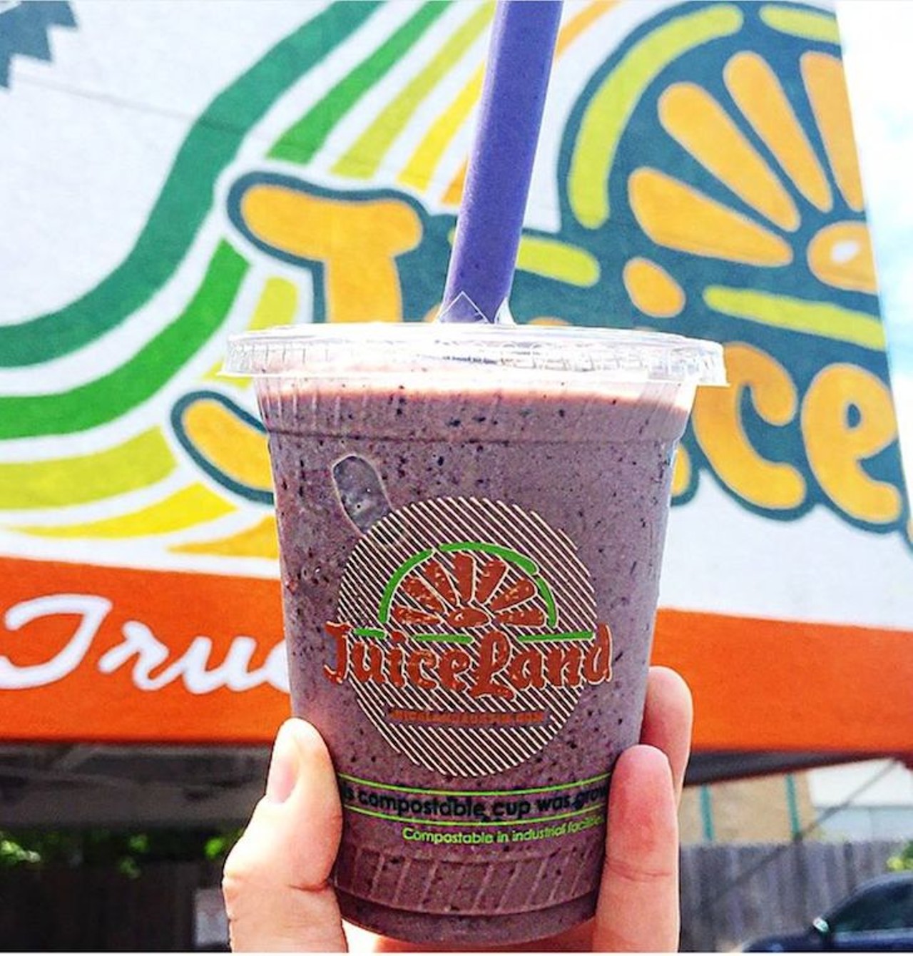 JuiceLand
JuiceLand's enthusiasm for juices and smoothies loaded with ingredients like bee pollen would make the the mini-chain an excellent choice during cedar season in the Alamo City. 
Photo via Facebook (JuiceLand)