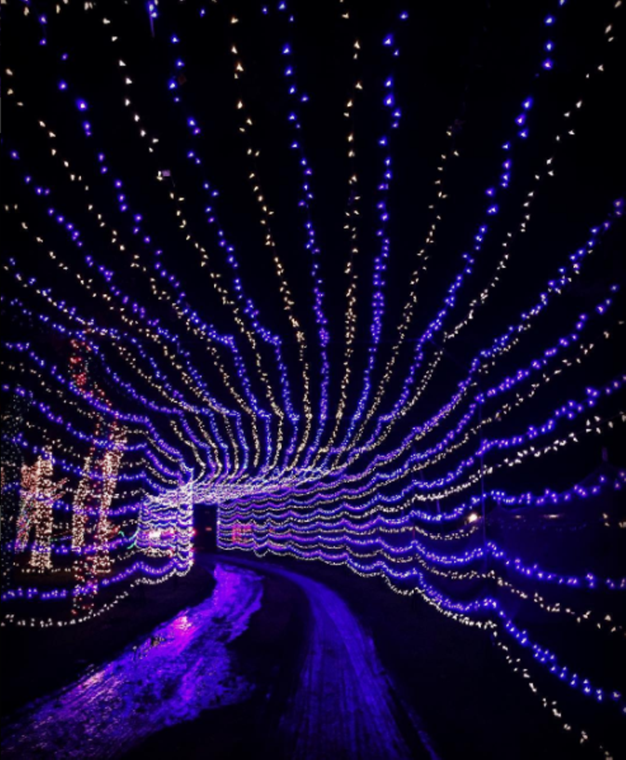 Santa's Ranch
9561 I-35, New Braunfels,  santasranch.net
Through January 1, you can check out the magical lights at Santa's Ranch right outside of San Antonio. 
Photo via Instagram,  brookehearted