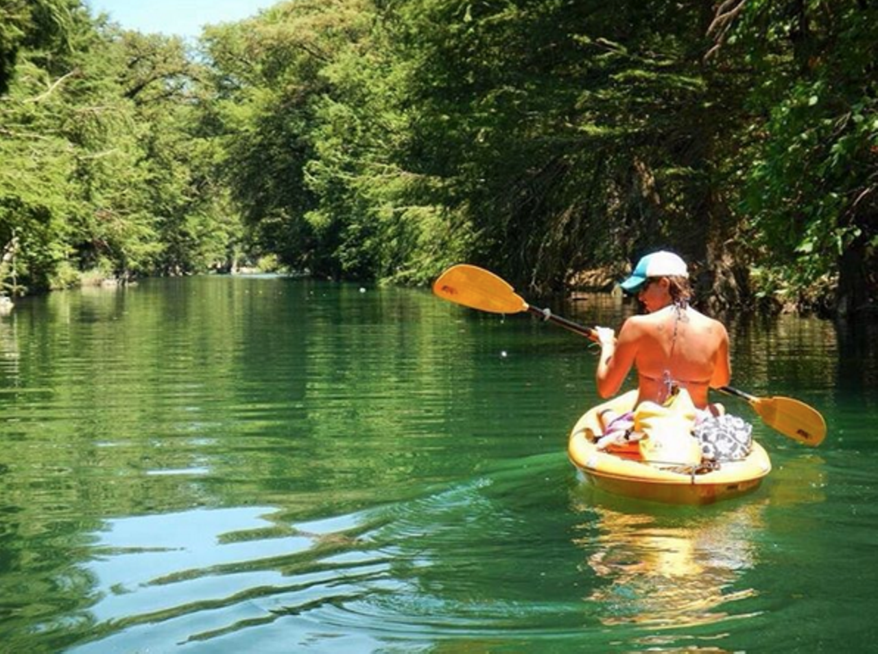 Medina River
Get your swimming/kayaking/splashing on an hour away at the Medina River.
Photo via Instagram/piratekelli