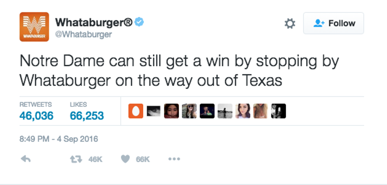 20 Times Whataburger's Twitter Totally Nailed It