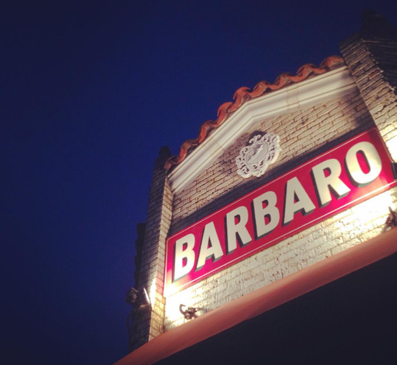 Barbaro
2720 McCullough Ave., (210) 320-2261,  barbarosanantonio.com
Open until 11:30 p.m. Sunday-Thursday; 12:30 a.m. Friday and Saturday, Barbaro&#146;s has the pizza, drinks and late-night atmosphere you need.
Photo via Instagram, sun_carlos