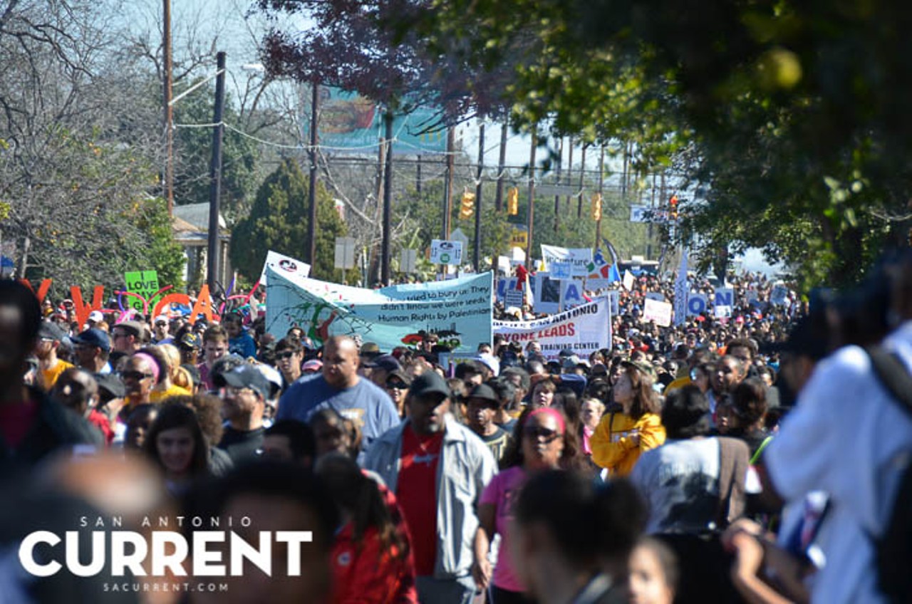 135 Photos of San Antonio's 2015 Martin Luther King, Jr. Day March (Part 1)